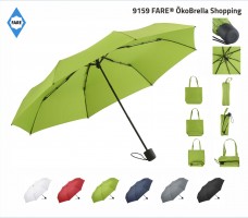 9159 Parasol z torbą na zakupy 2 w 1FARE ÖkoBrella Shopping